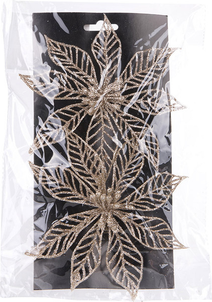 Набор елочных игрушек Волшебная страна Пуансеттия / 108566