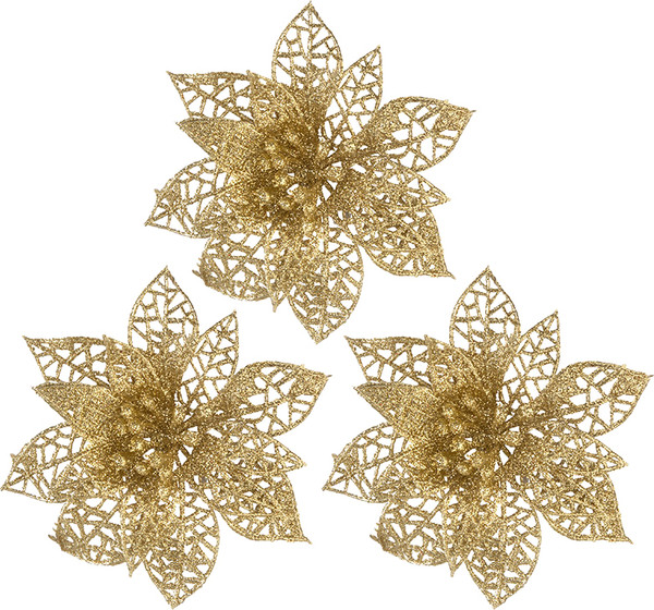 Набор елочных игрушек Волшебная страна Цветы / 110238 - фото