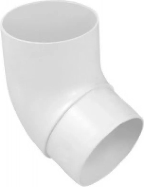 Колено трубы водосточной Альта-профиль 45 У - фото
