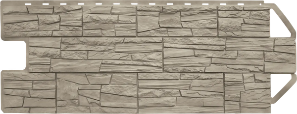 Фасадная панель Альта-профиль Гранд Каньон Эко Кремовый - фото