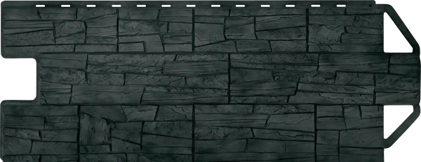 Фасадная панель Альта-профиль Гранд Каньон Эко Графит - фото