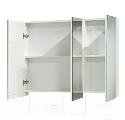 Шкаф с зеркалом для ванной Misty Балтика 105 / Э-Бал04105-011