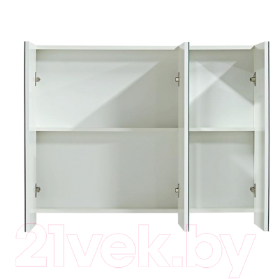 Шкаф с зеркалом для ванной Misty Балтика 105 / Э-Бал04105-011