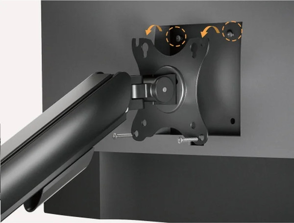 Кронштейн для монитора Ergosmart Power Black Light