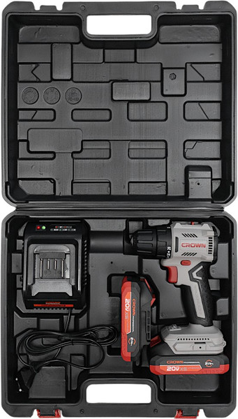 Аккумуляторная дрель-шуруповерт CROWN CT21131XS-2 BMC