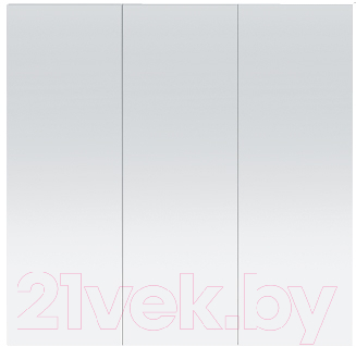 Шкаф с зеркалом для ванной Misty Балтика 80 / Э-Бал04080-011 - фото