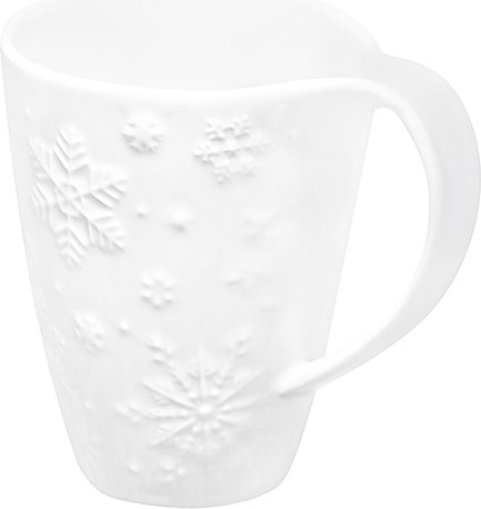 Кружка Elan Gallery Снежинки / 540967