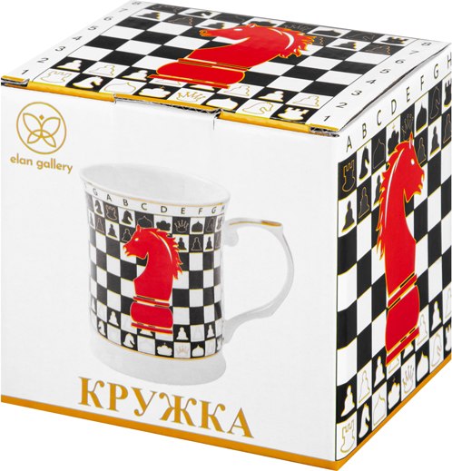 Кружка Elan Gallery Ход конем / 420727