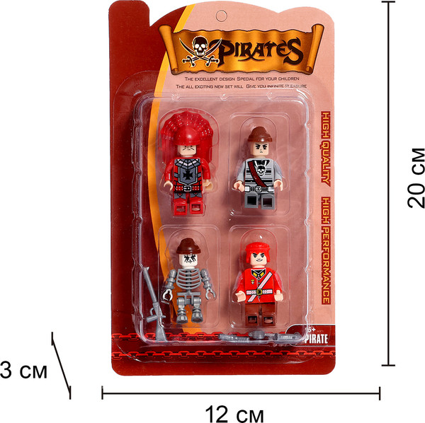 Элемент конструктора Keyixing Пираты / 186598