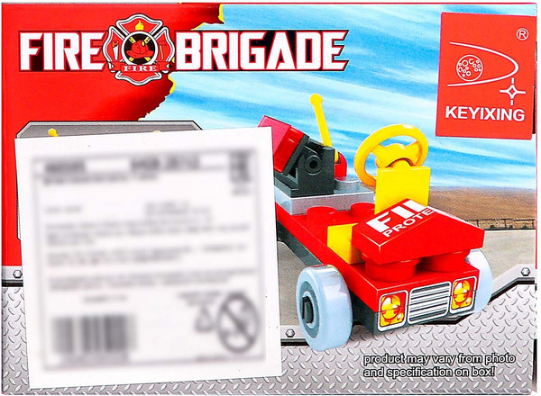 Конструктор Keyixing Пожарная бригада / 460595