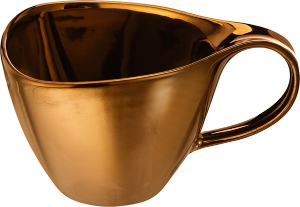Чашка с блюдцем Elan Gallery Бронза / 540964