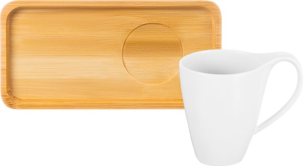 Кружка с блюдцем Elan Gallery Айсберг / 540973