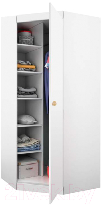 Шкаф Polini Kids Fun 1250 (белый)