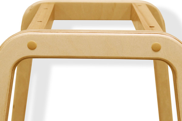 Стул барный Sheffilton SHT-ST58/S94 A5-7 (серый/прозрачный лак/черный муар)