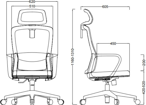 Кресло офисное SitZone U-060A