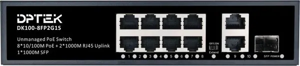 Коммутатор Dptek DK100-8FP2G1S