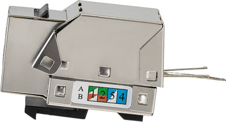 Коннектор Rexant Keystone Jack RJ-45(8P8C) / 02-0072