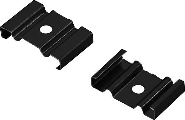 Крепление для профиля для светодиодной ленты Arlight ARH-BENT-W18 BLACK / 041081 - фото