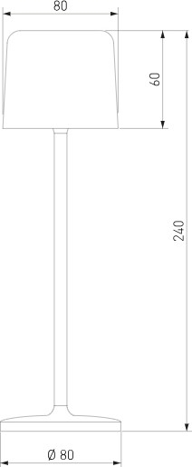 Светильник уличный Elektrostandard Bitty TL70260