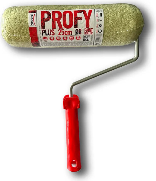 Валик малярный Beorol Profy Plus 25см d8мм / 8606007992335 - фото