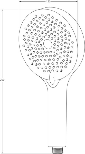 Лейка ручного душа Voda VSP16