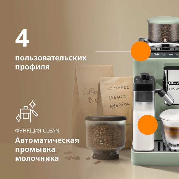 Кофемашина DeLonghi EXAM441.55.GR / 132250063