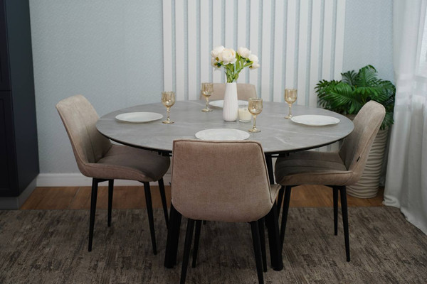 Обеденный стол ДСВ Раунд 140х80