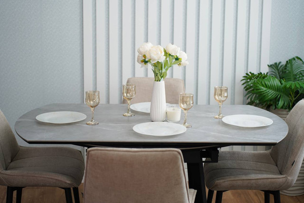 Обеденный стол ДСВ Раунд 140х80