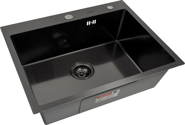 Мойка кухонная Arfeka Eco AR PVD Nano Decor 70x50  - фото