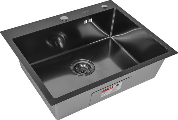 Мойка кухонная Arfeka Eco AR PVD Nano Decor Millet Grains 70x50 - фото