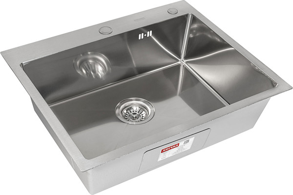 Мойка кухонная Arfeka Eco AR PVD Decor Millet Grains 70x50  - фото