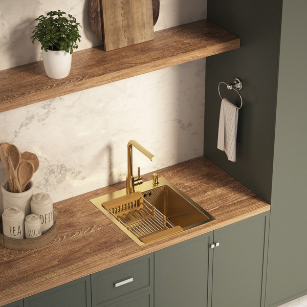 Мойка кухонная Basic CL DS Decor 45x50