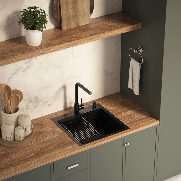 Мойка кухонная Basic CL DS Decor 50x50