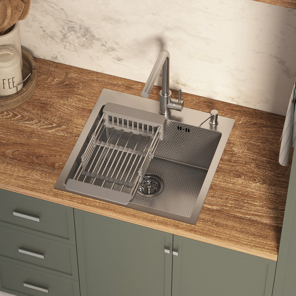 Мойка кухонная Basic CL DS Decor 50x50