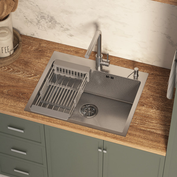 Мойка кухонная Basic CL DS Decor 60x50 