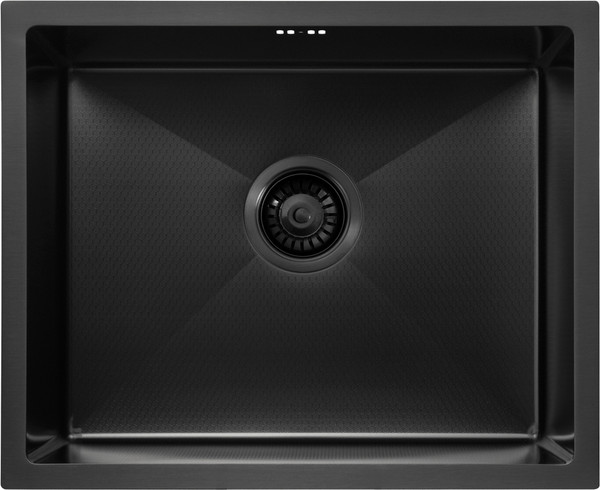 Мойка кухонная Basic Pvd Nano Decor 55x45 - фото