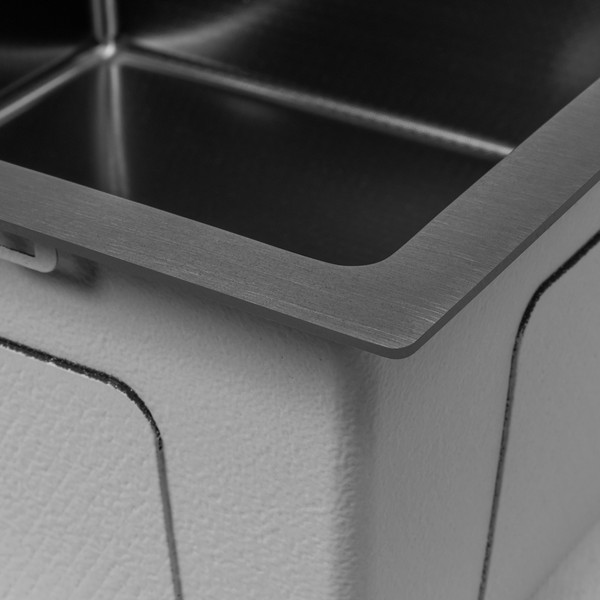 Мойка кухонная Basic Pvd Nano Decor 55x45