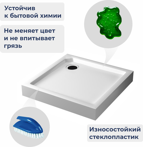 Душевой поддон RGW SMC-C / 12350199-0101