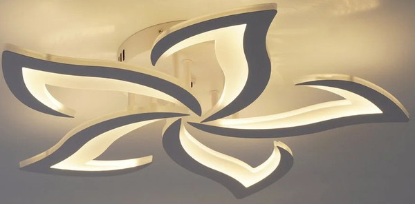 Потолочный светильник Estares Ella 50W 5F-RC 600x95-WHITE/WHITE-220-IP20 - фото