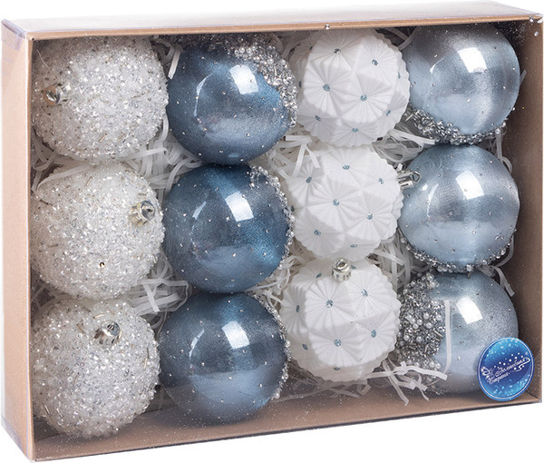 Набор шаров новогодних Волшебная страна Зимняя сказка / 110456