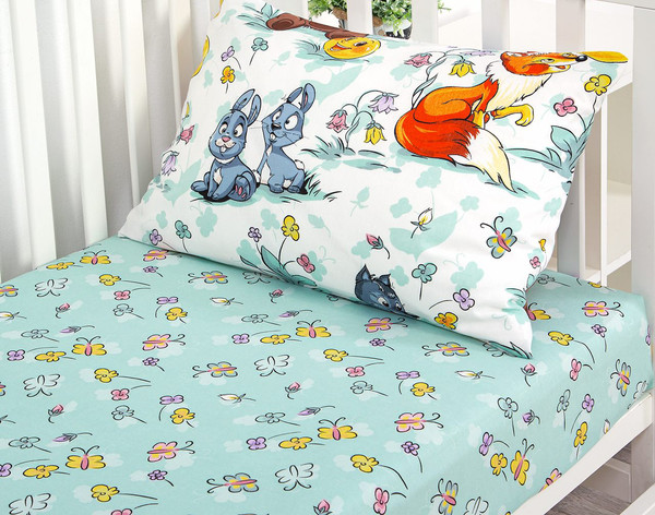 Комплект постельный для малышей АртПостель Колобок 922