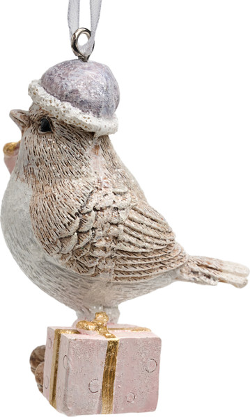 Елочная игрушка Lefard Птичка / 162-1296