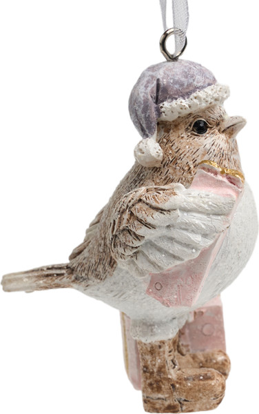 Елочная игрушка Lefard Птичка / 162-1296