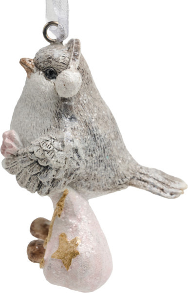 Елочная игрушка Lefard Птичка / 162-1297