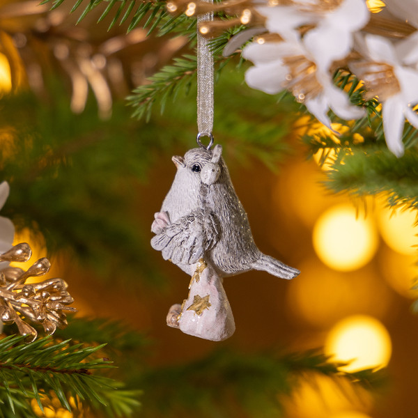 Елочная игрушка Lefard Птичка / 162-1297