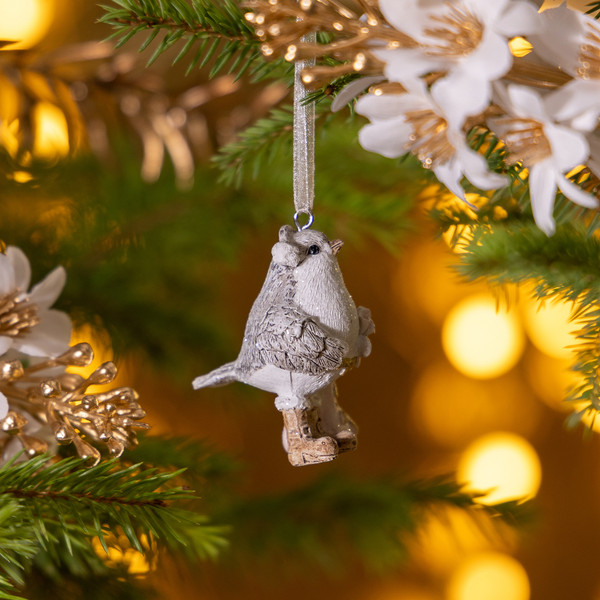 Елочная игрушка Lefard Птичка / 162-1297