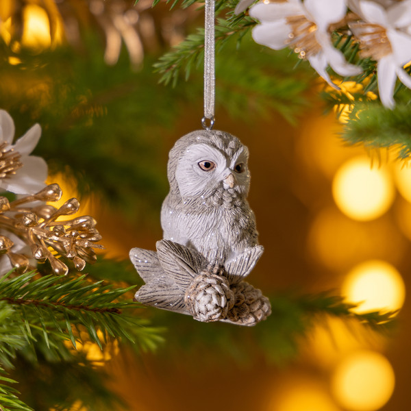 Елочная игрушка Lefard Совушка / 162-1299