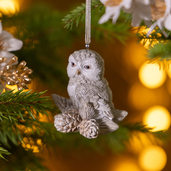 Елочная игрушка Lefard Совушка / 162-1299