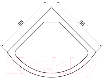 Душевая кабина Niagara NG-1901-01 90x90x215