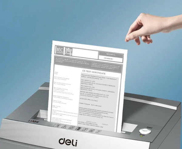 Шредер Deli ET096